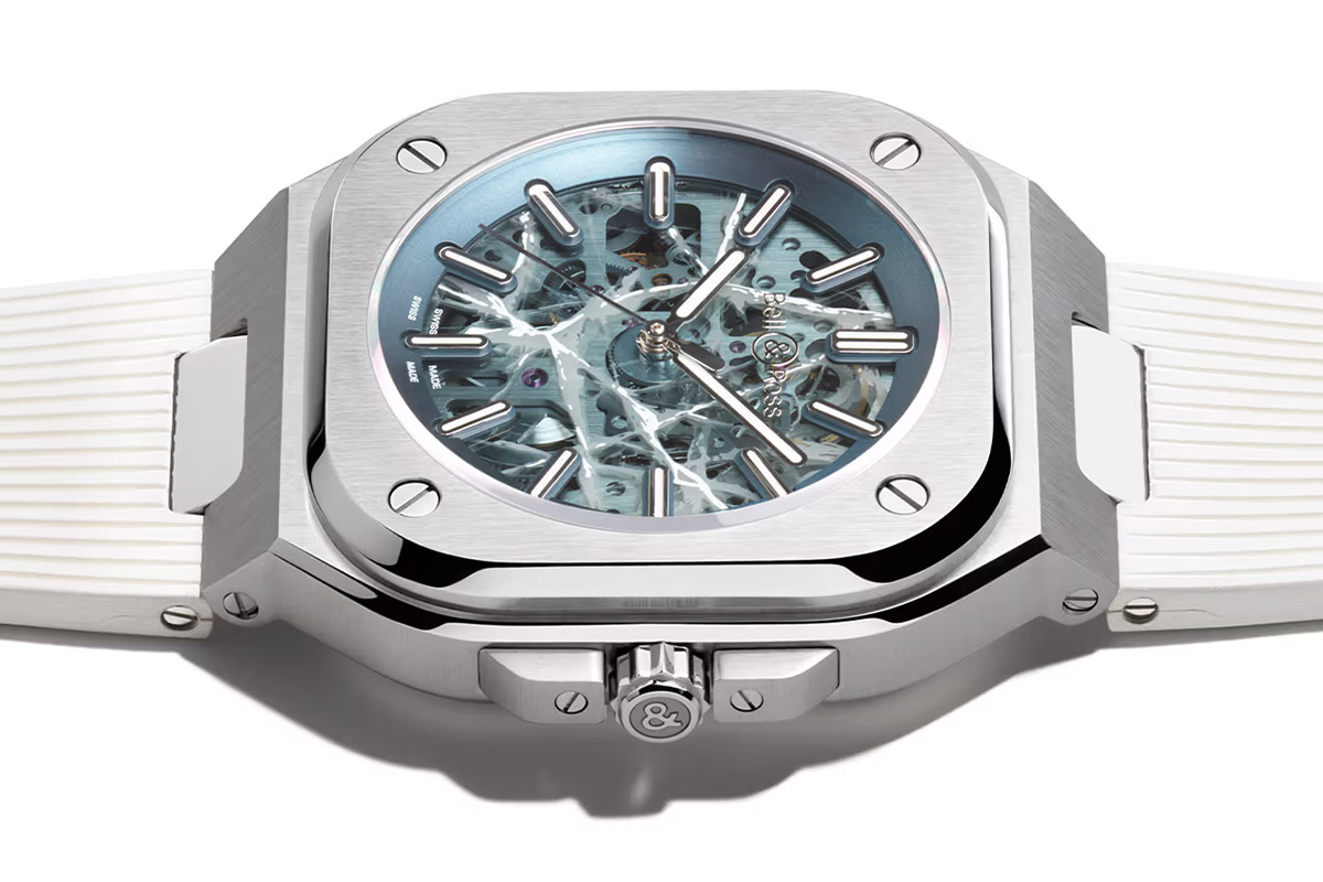 Bell & Ross BR-05 Skeleton in Artic Blue