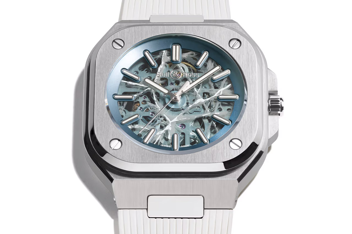 Bell & Ross BR-05 Skeleton in Artic Blue