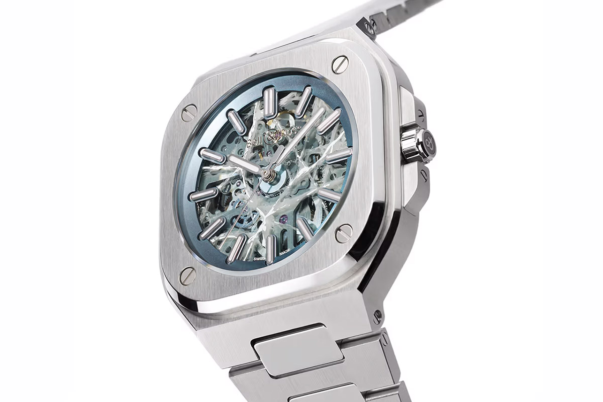 Bell & Ross BR-05 Skeleton in Artic Blue