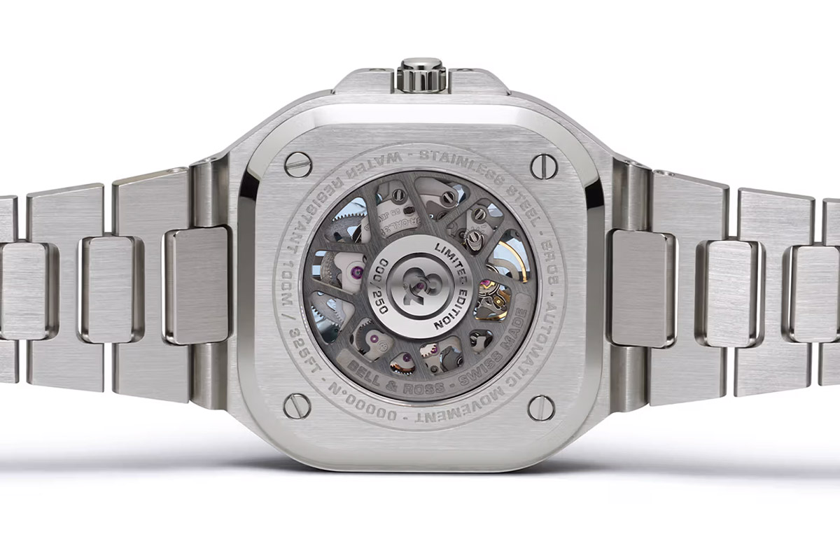 Bell & Ross BR-05 Skeleton in Artic Blue