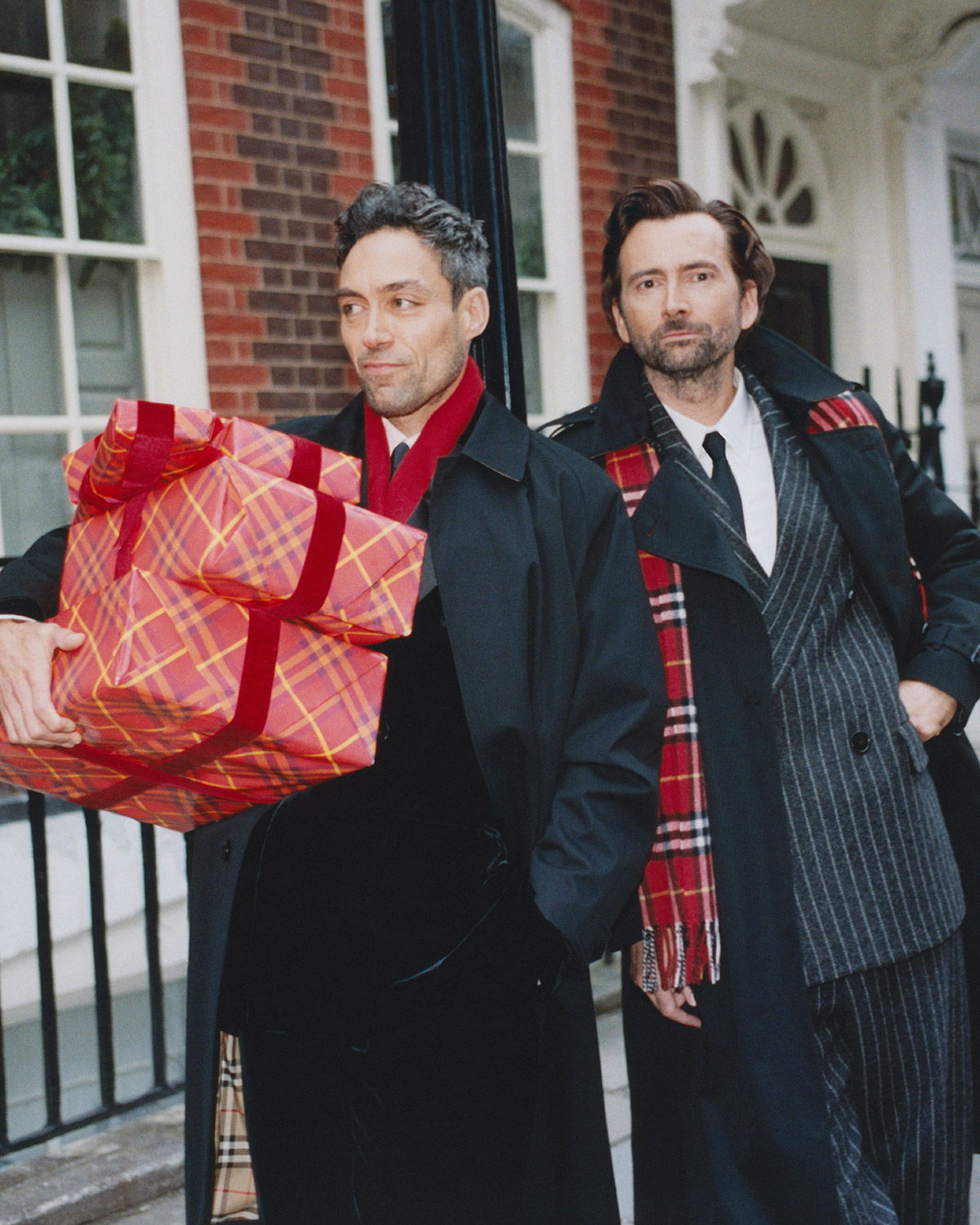 David Tennant and Alex Hassell for Burberry