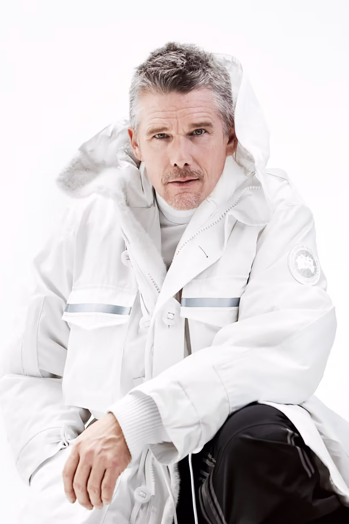 Ethan Hawke for Canada Goose x Haider Ackermann