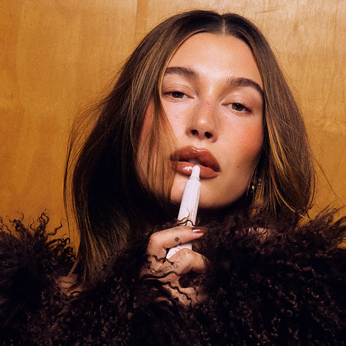 Hailey Bieber Drops Cinnamon Roll Lip Tint for Her Birthday