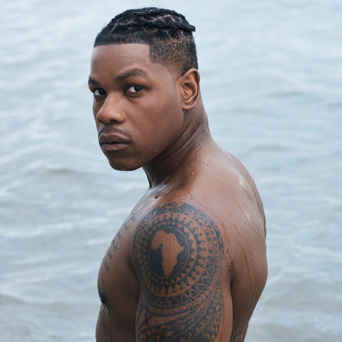 John Boyega for the 2025 Pirelli Calendar