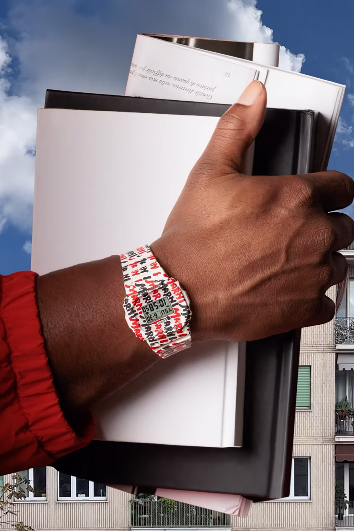 Marni and G-SHOCK Make Time Artful