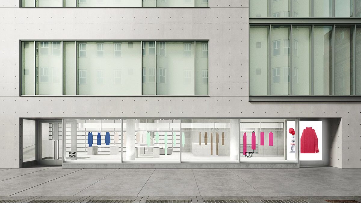 PLEATS PLEASE ISSEY MIYAKE store in NYC