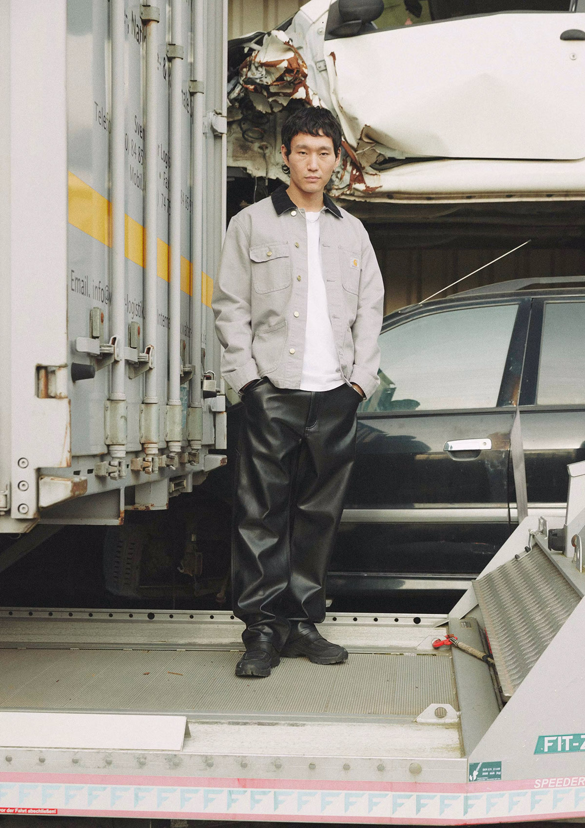 Carhartt Detroit Faux Leather Pants