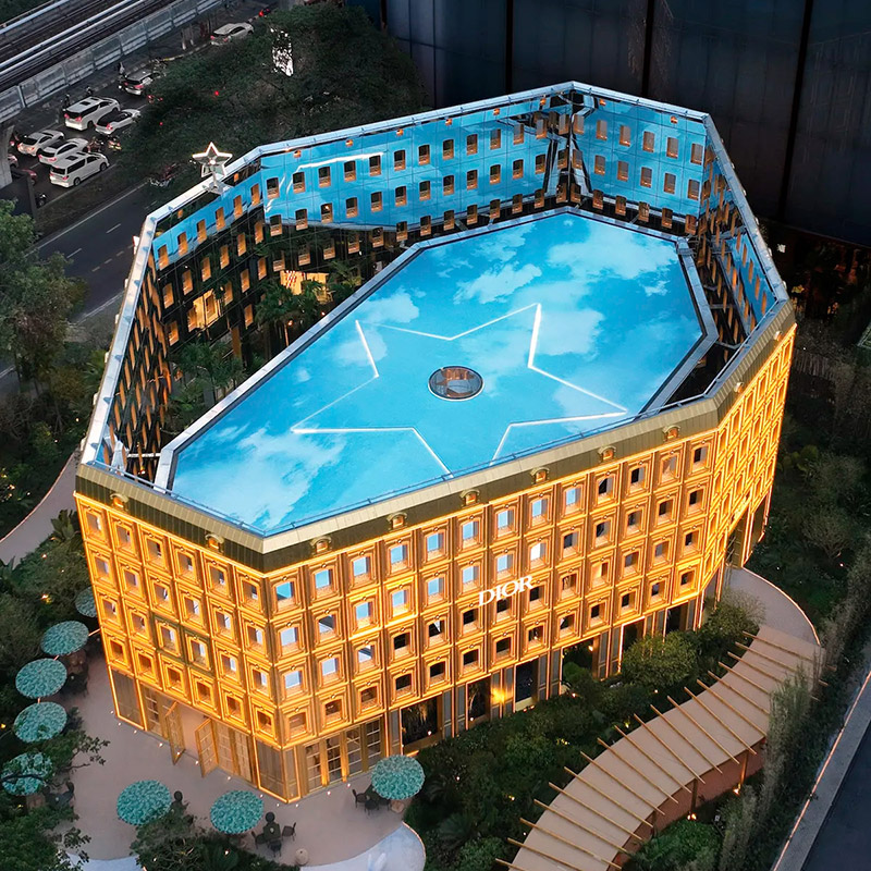 Bangkok’s Dior Gold House Ups the Game