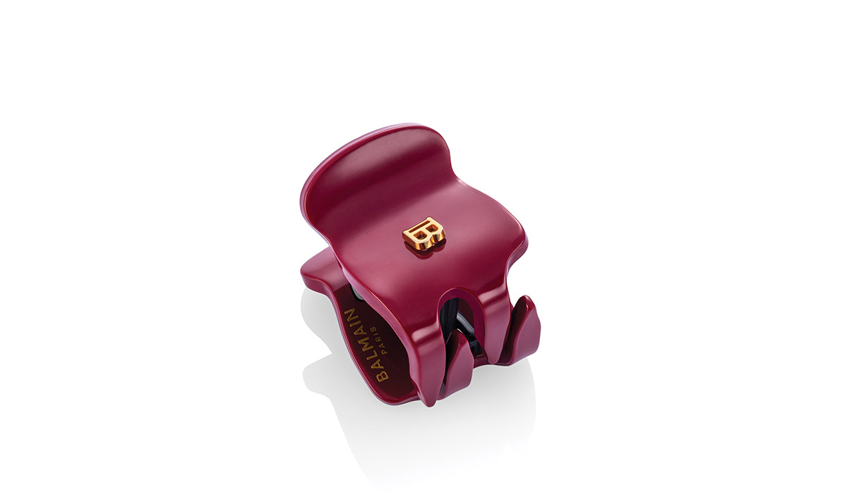 Pince À Cheveux Impériale Burgundy Extra Small