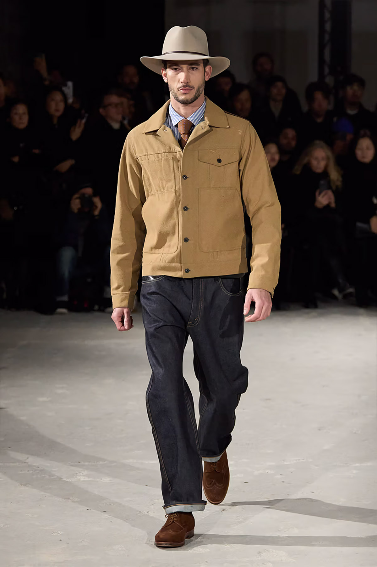 Campfire Couture: Junya Watanabe Fuses Folk Flair with City Vibe