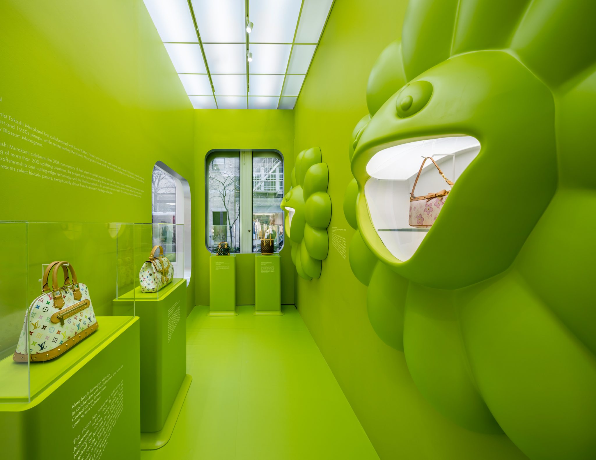 Louis Vuitton x Murakami Celebrated with Soho Pop-Up