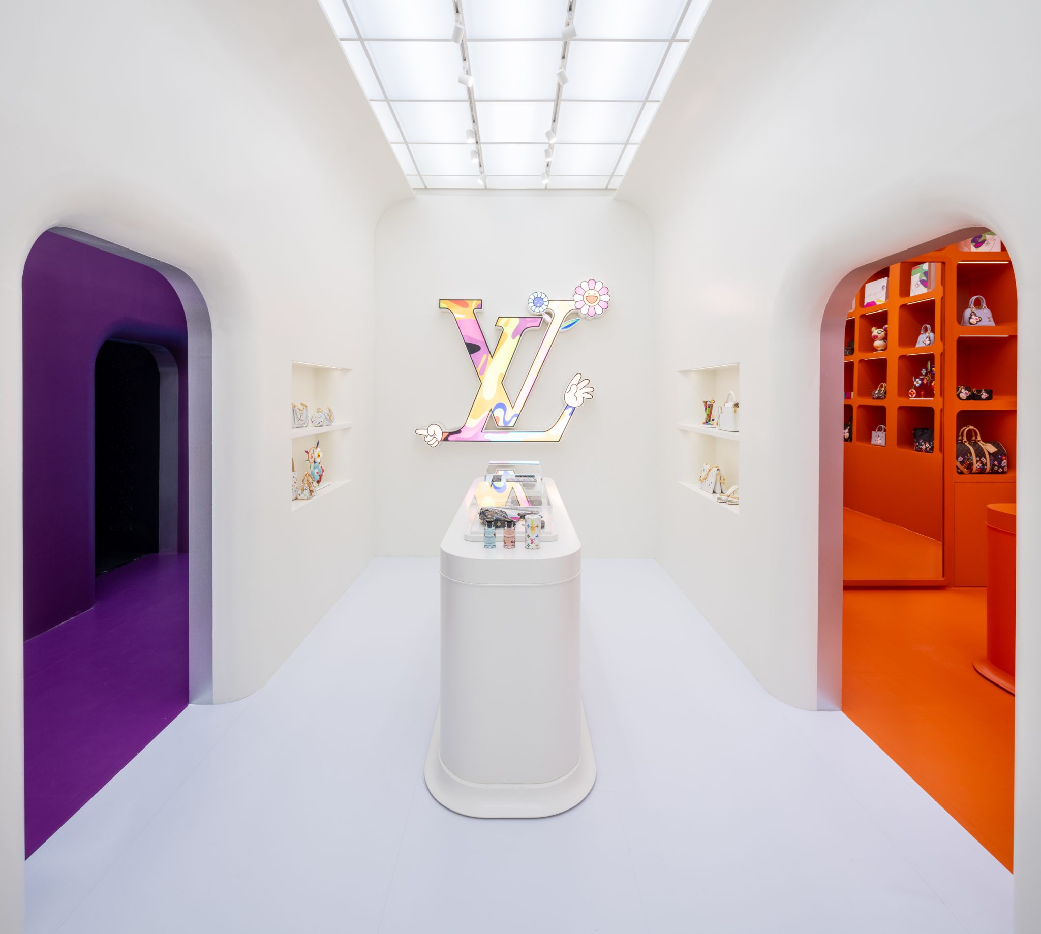 Louis Vuitton x Murakami Celebrated with Soho Pop-Up