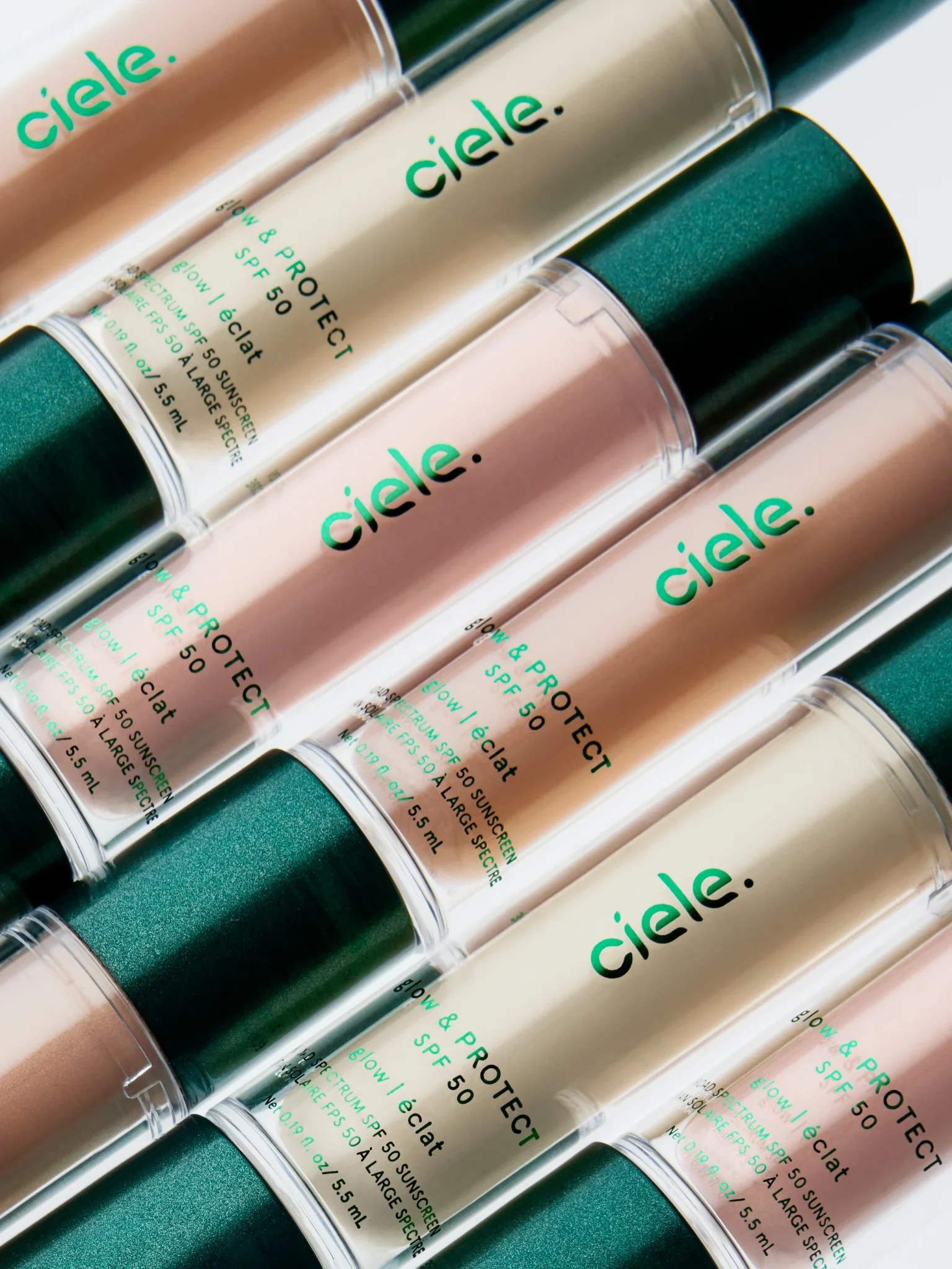 ciele cosmetics’ glow & PROTECT SPF 50+ Liquid Highlighter