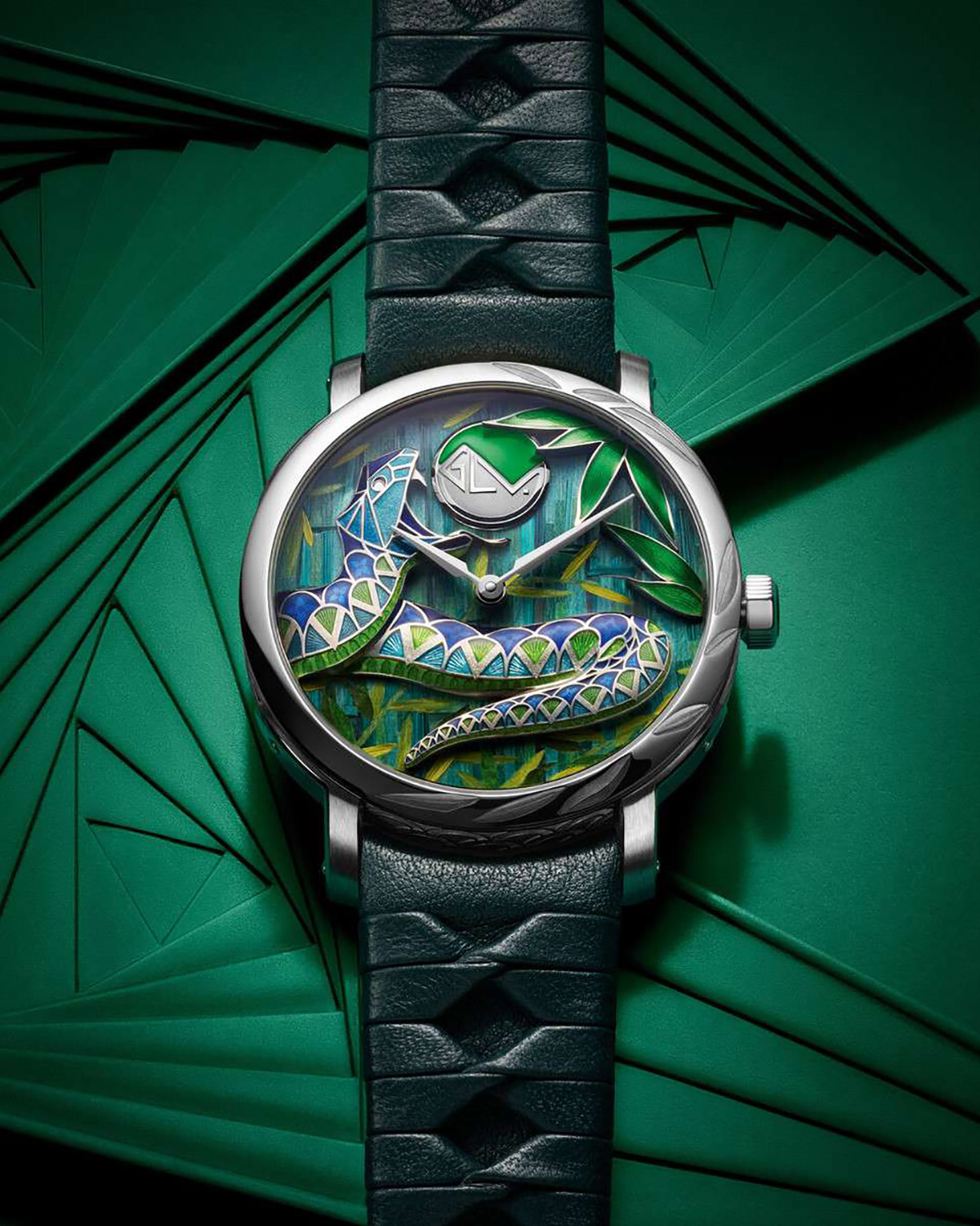 The Louis Vuitton Escale “Snakes Jungle” Watch