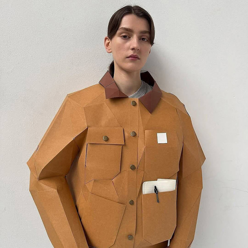 Aletta’s Paper Cotton Coat Is A Real Page-Turner
