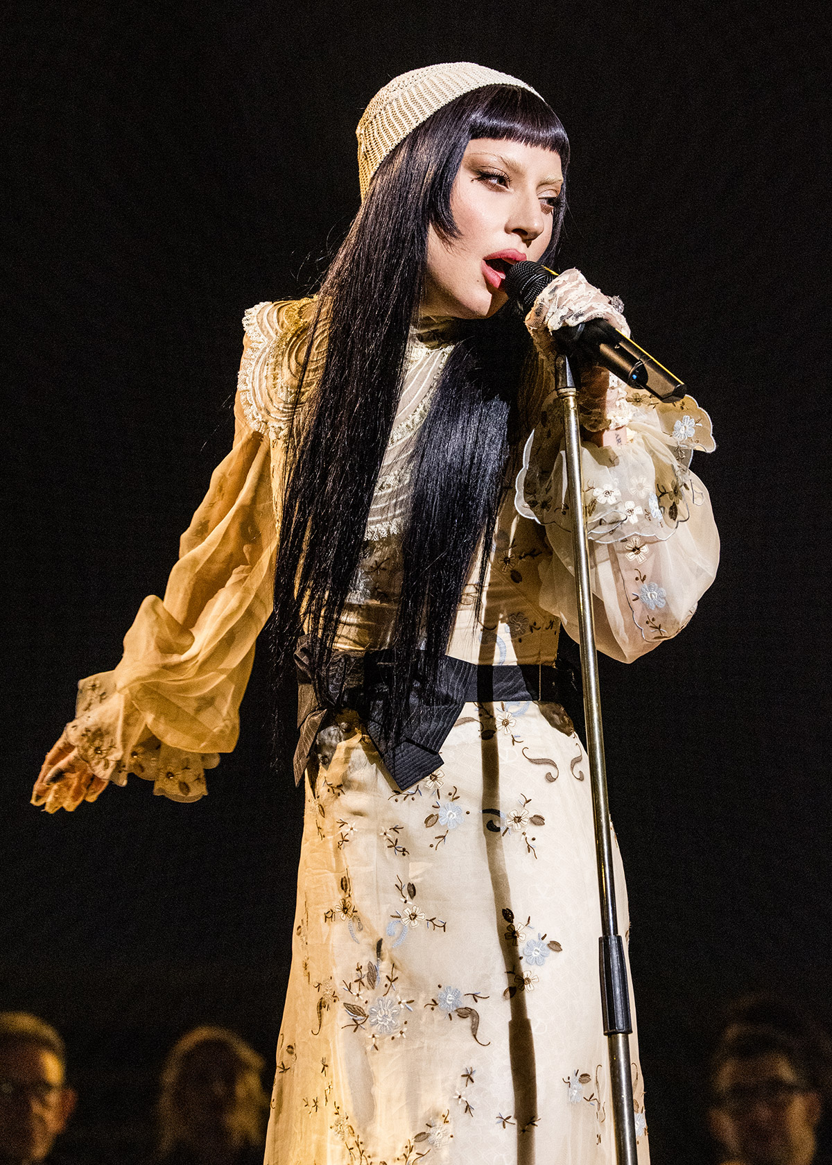 Lady Gaga in Head-to-Toe Valentino for Her Grammy Awards Performance