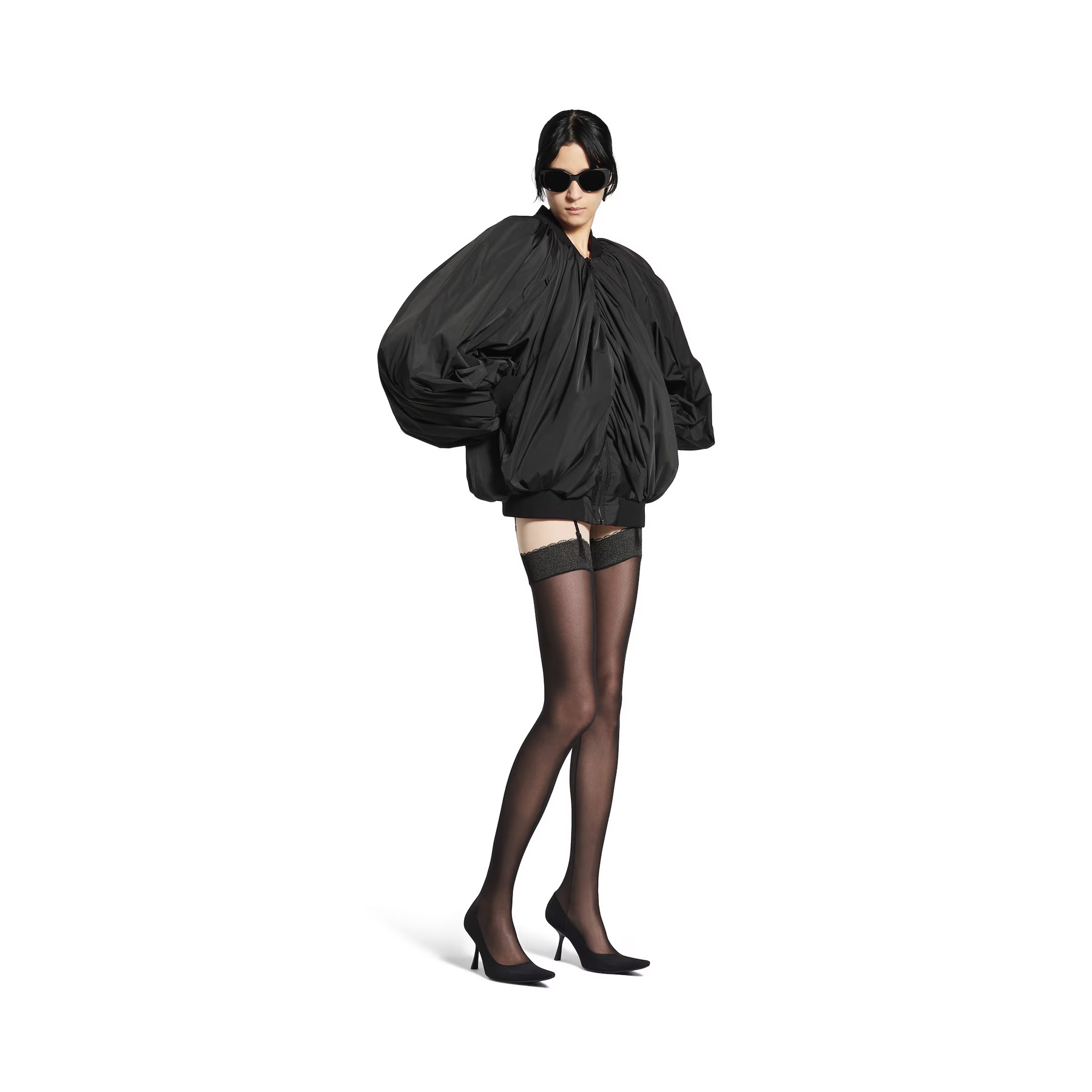 The Art of Movement in a Balenciaga Jacket