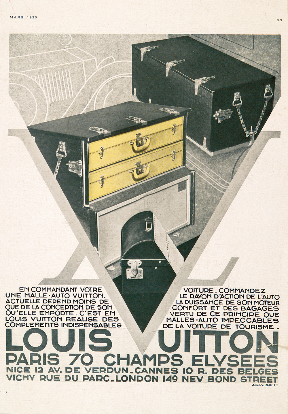Louis Vuitton 1897 Premier Prototype De Malle-Auto