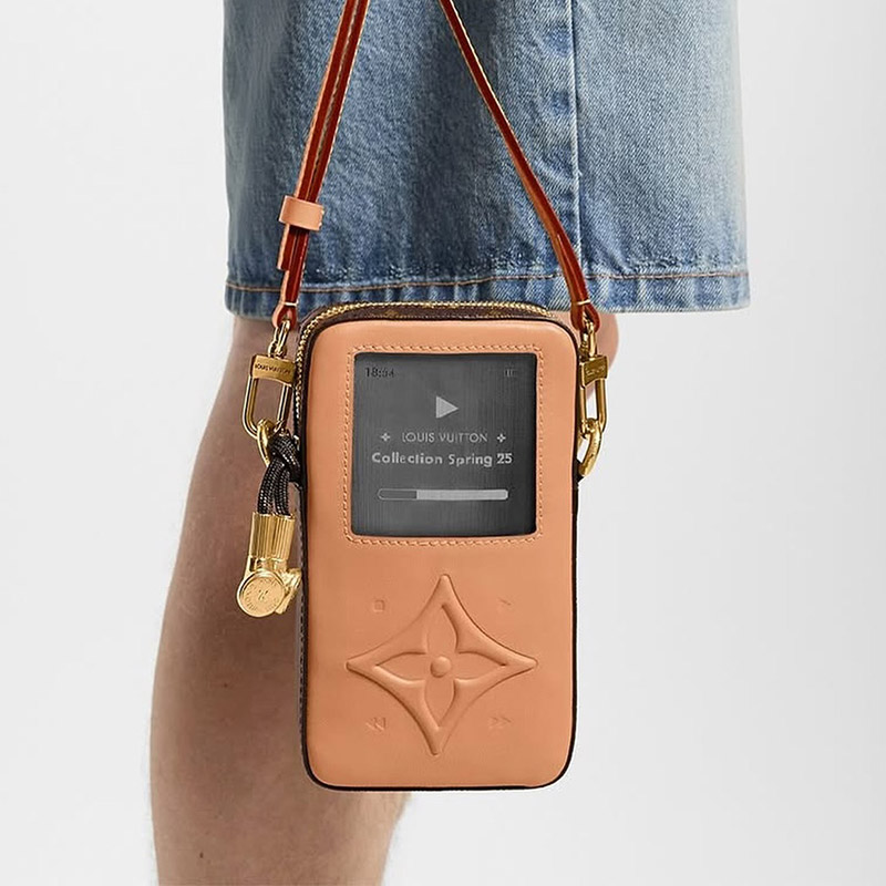 Louis Vuitton Music Player Bag Rewinds Retro Tech