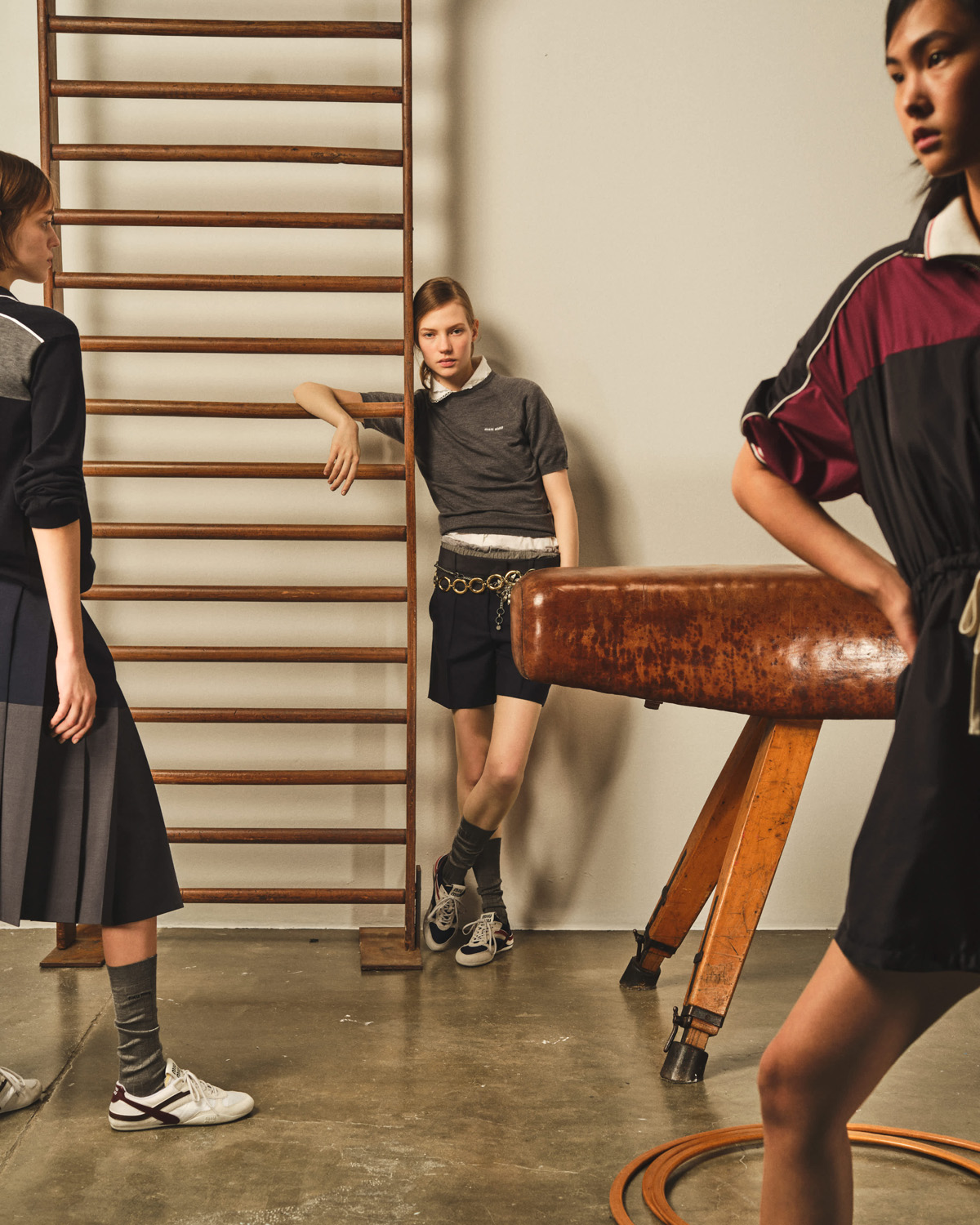 Miu Miu’s Gymnasium Pop-Ups and Custom Studio Are Here