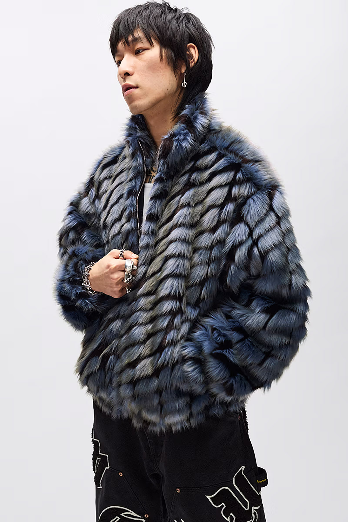 Supreme Spring 2025, fur jacket