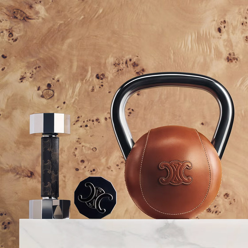 High-End Fitness Accessories Arrive With Celine’s New Collection