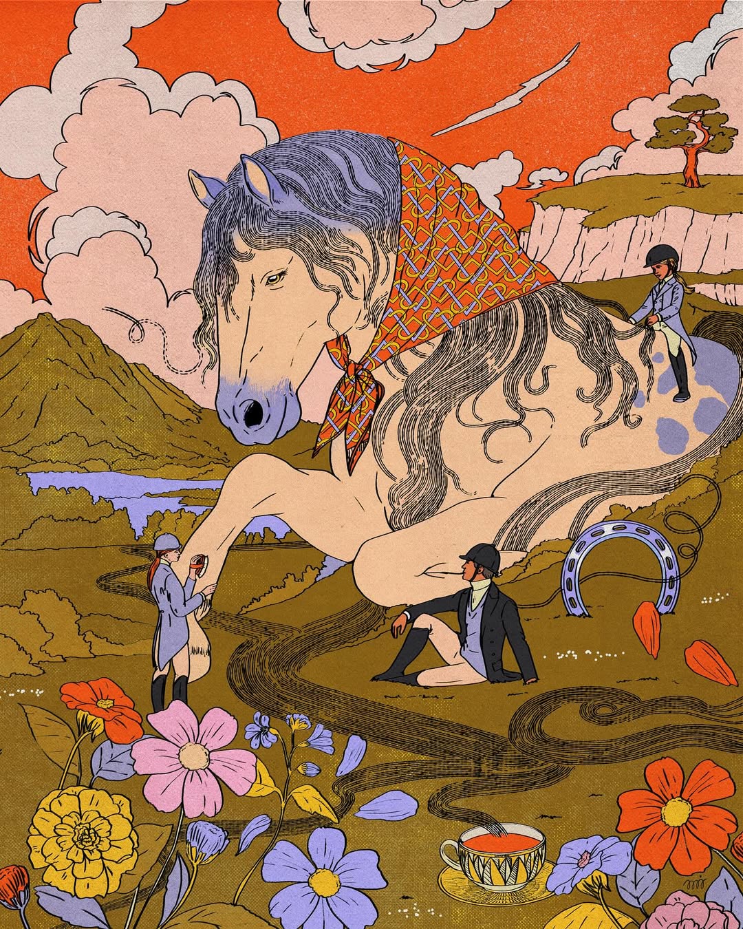 María Jesús Contreras x Hermès | Image: Hermès