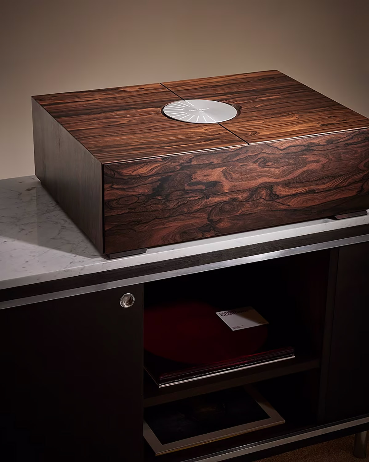 Saint Laurent x Bang & Olufsen turntable