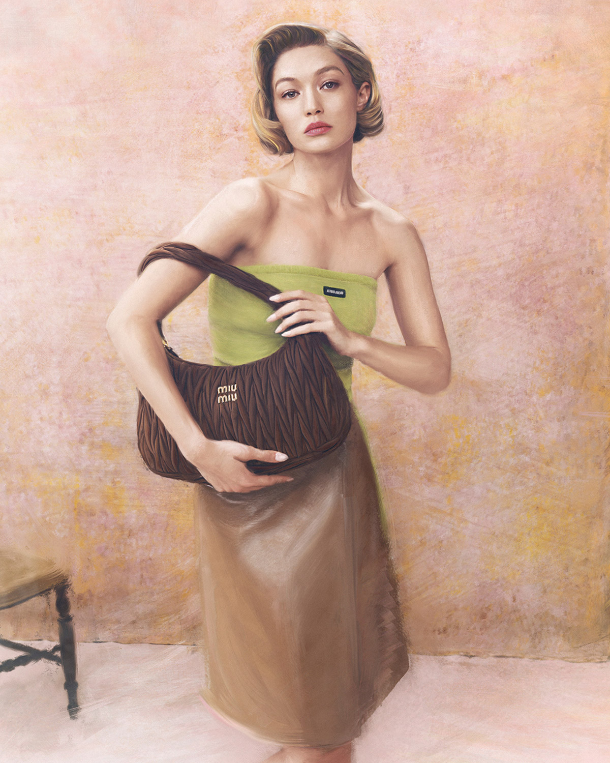 Gigi Hadid for Miu Miu 2025 Campaign