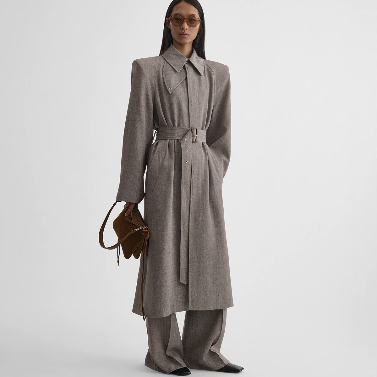 Phoebe Philo’s Sharp Shoulder Coat