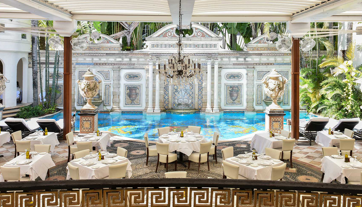 The Villa Casa Casuarina, formerly the Versace Mansion | Image from vmmiamibeach.com