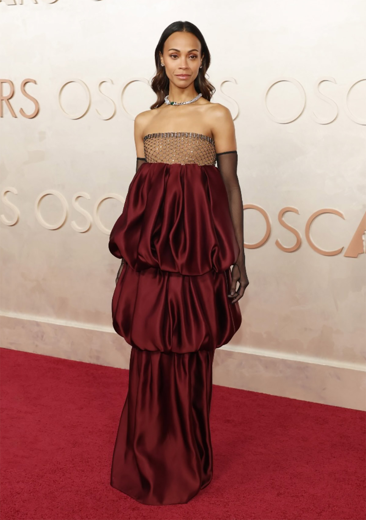 Zoe Saldaña’s YSL Look Is the Oscars’s Real Win