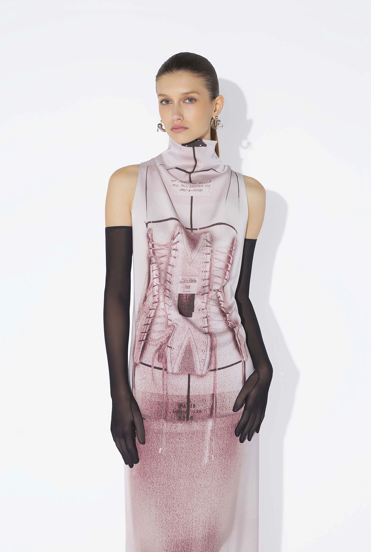 Jean Paul Gautier THE DRAPED Trompe-L’Œil Corset Dress