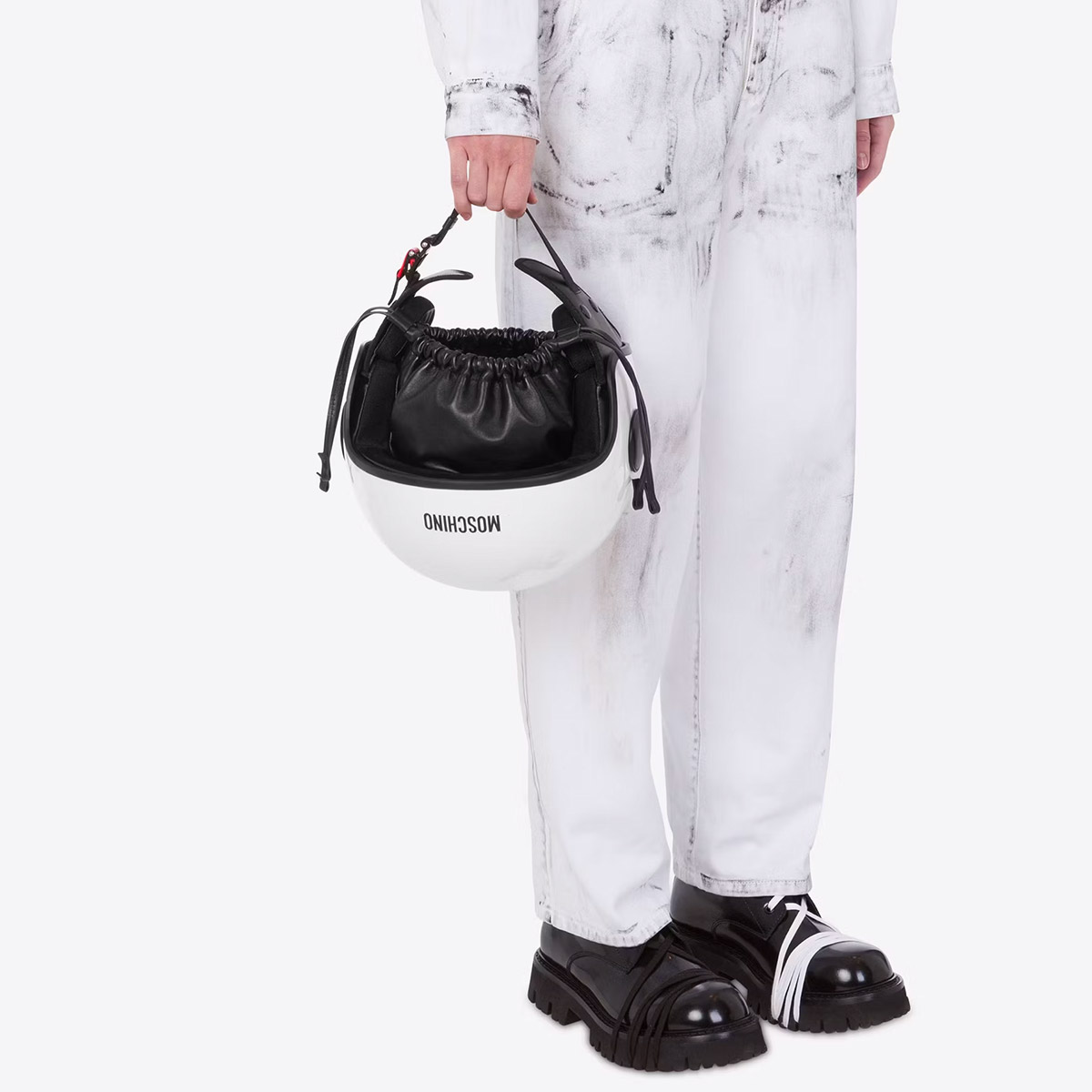 Moschino Helmet Bag