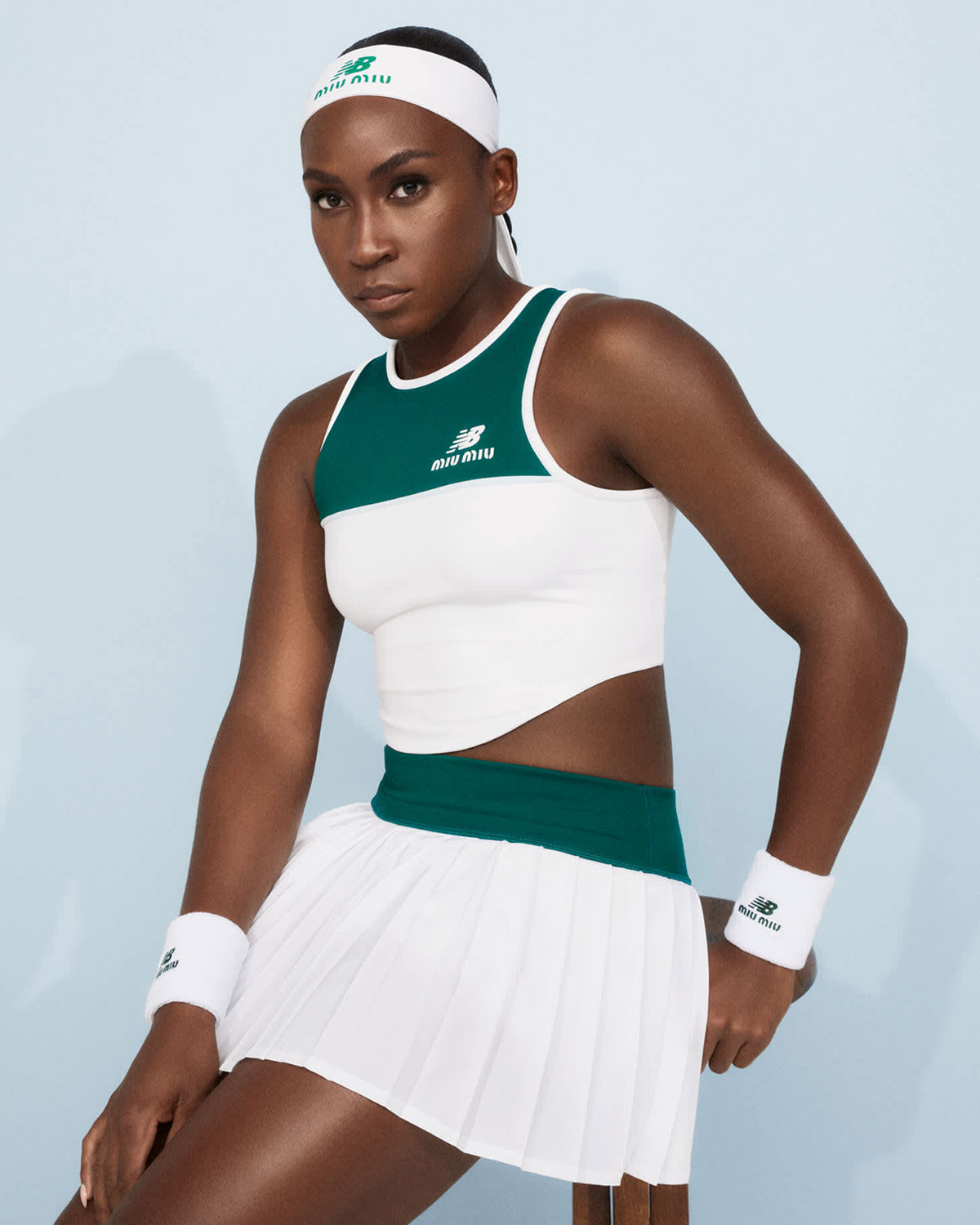 Coco Gauff for Miu Miu x New Balance