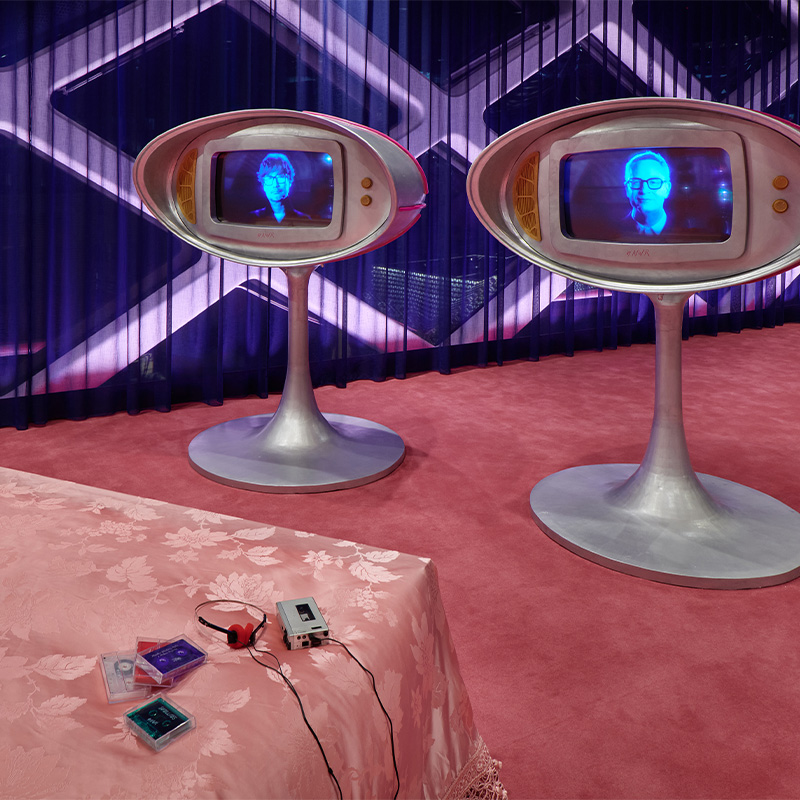 Prada Presents Exhibition “Satellites” by Refn and Kojima