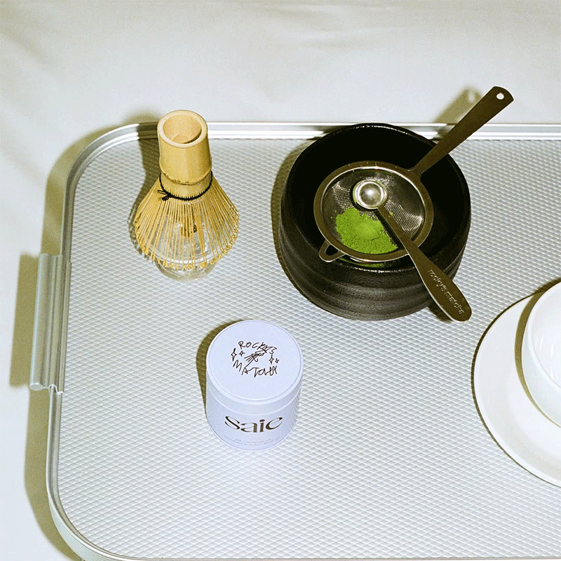 Saie and Rocky’s Matcha Brew Up a Glowing Collaboration