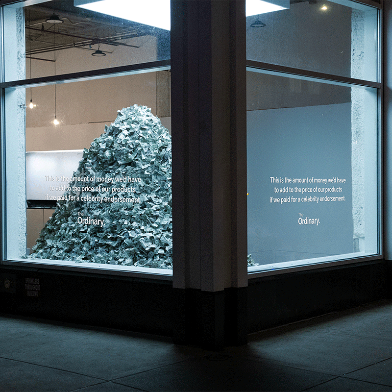 The Ordinary’s NYC Pop-up Highlights Science Over Celebrity
