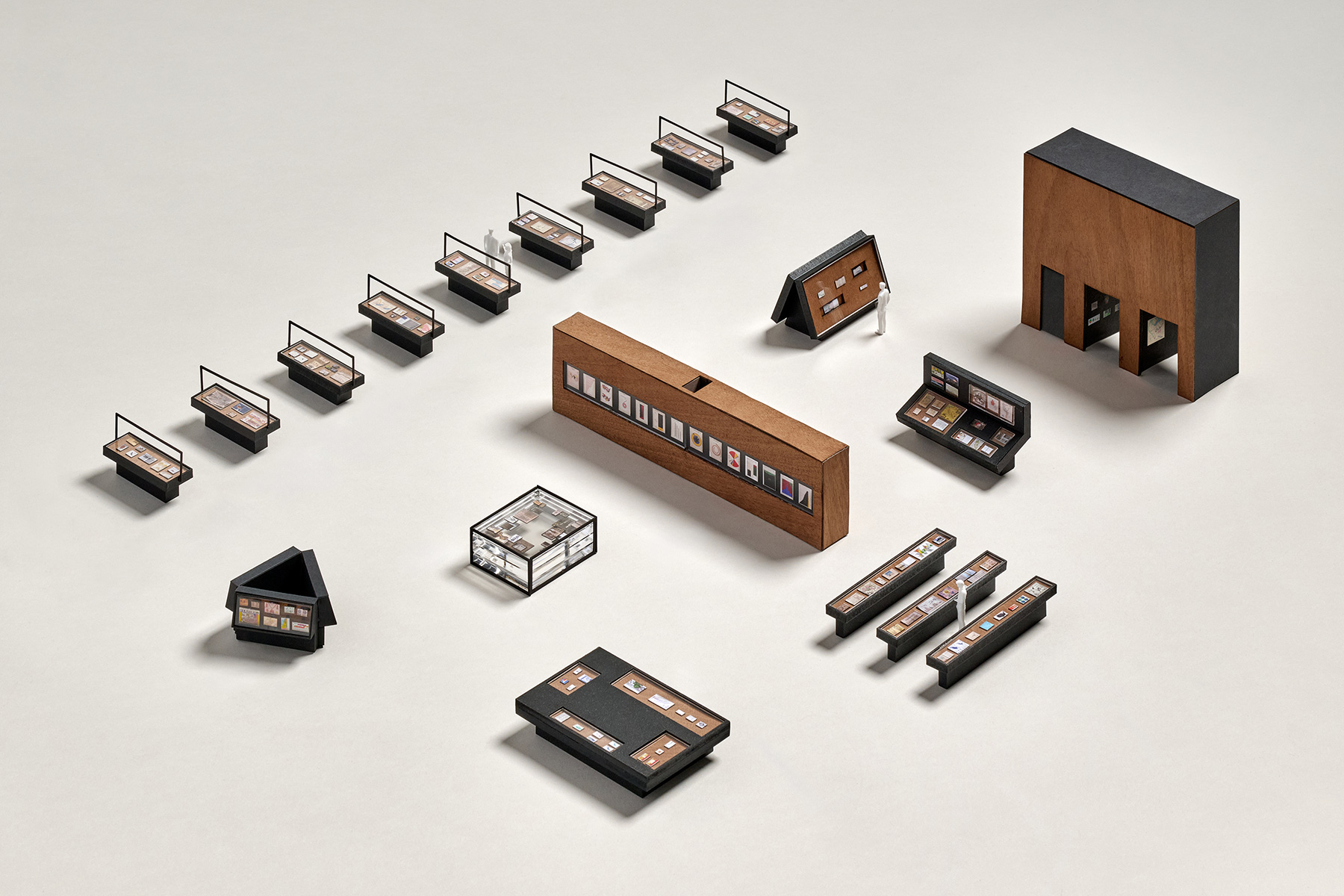 Model for the “Diagrams” exhibition, Ca’ Corner della Regina, Venice | 
Courtesy of AMO/OMA, photo by Frans Parthesius