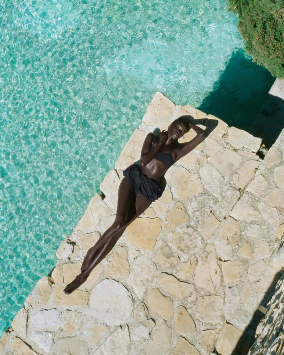 Alaïa’s captures Anok Yai and Binx Walton for its Summer Campaign