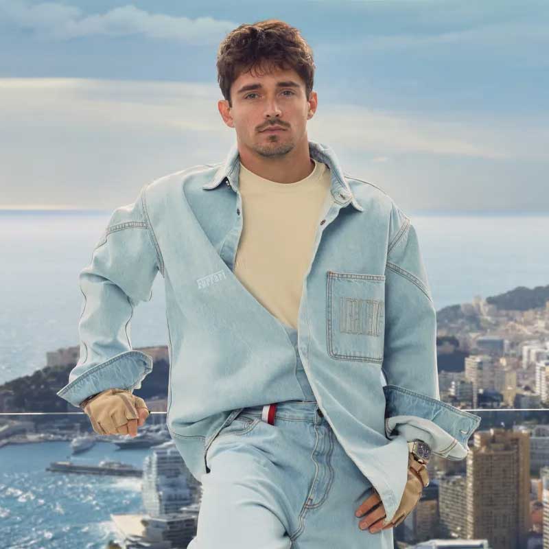 Charles Leclerc x Ferrari’s Capsule for the Off-Duty Racer