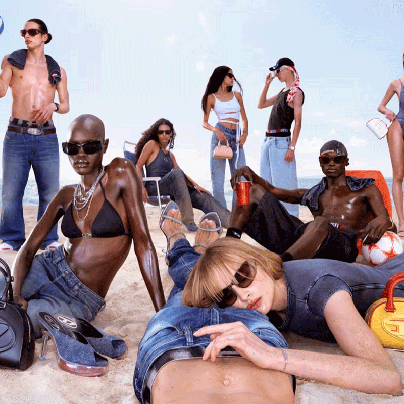 Diesel Takes Denim “from the Cradle to the Grave” for Fall 2025