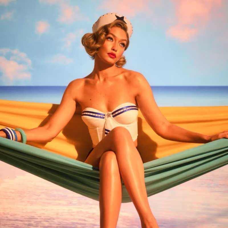 Gigi Hadid Drops Retro Beach Capsule for Havaianas