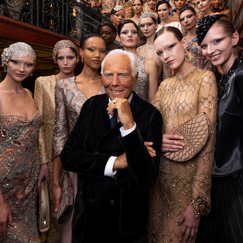 Armani Celebrates 20 Years of Haute Couture with Exhibition in Milan