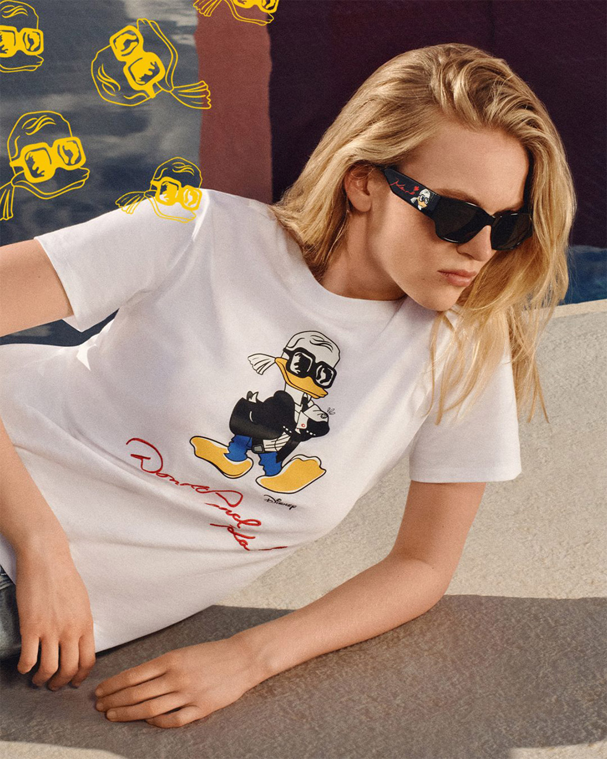 Karl Lagerfeld Recast Donald Duck for Jackets, Bags and Sneakers