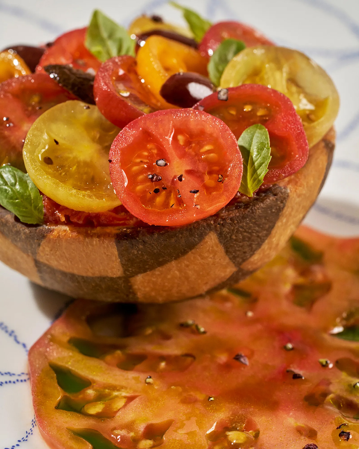 A dish by Arnaud Donckele from Louis Vuitton’s summer restaurant in Saint-Tropez&nbsp;| Source: Louis Vuitton