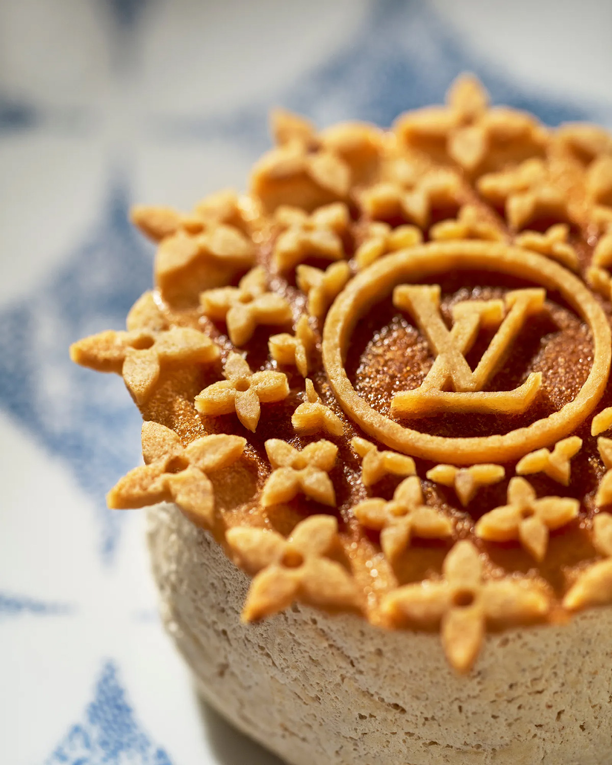 A dessert by Maxime Frédéric from Louis Vuitton’s summer restaurant in Saint-Tropez&nbsp;| Source: Louis Vuitton