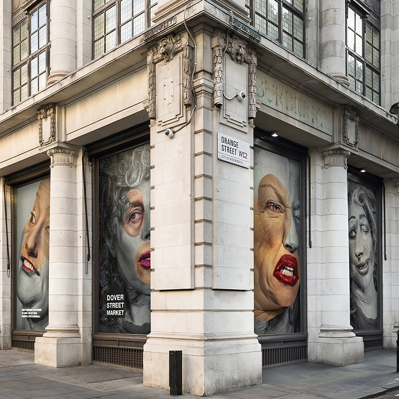 Rei Kawakubo Designs DSM Window Featuring Cindy Sherman