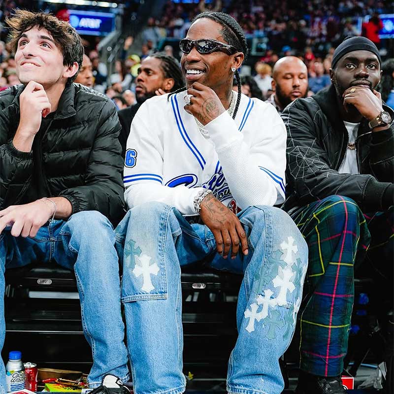 Travis Scott Previews Next Nike Collab Courtside