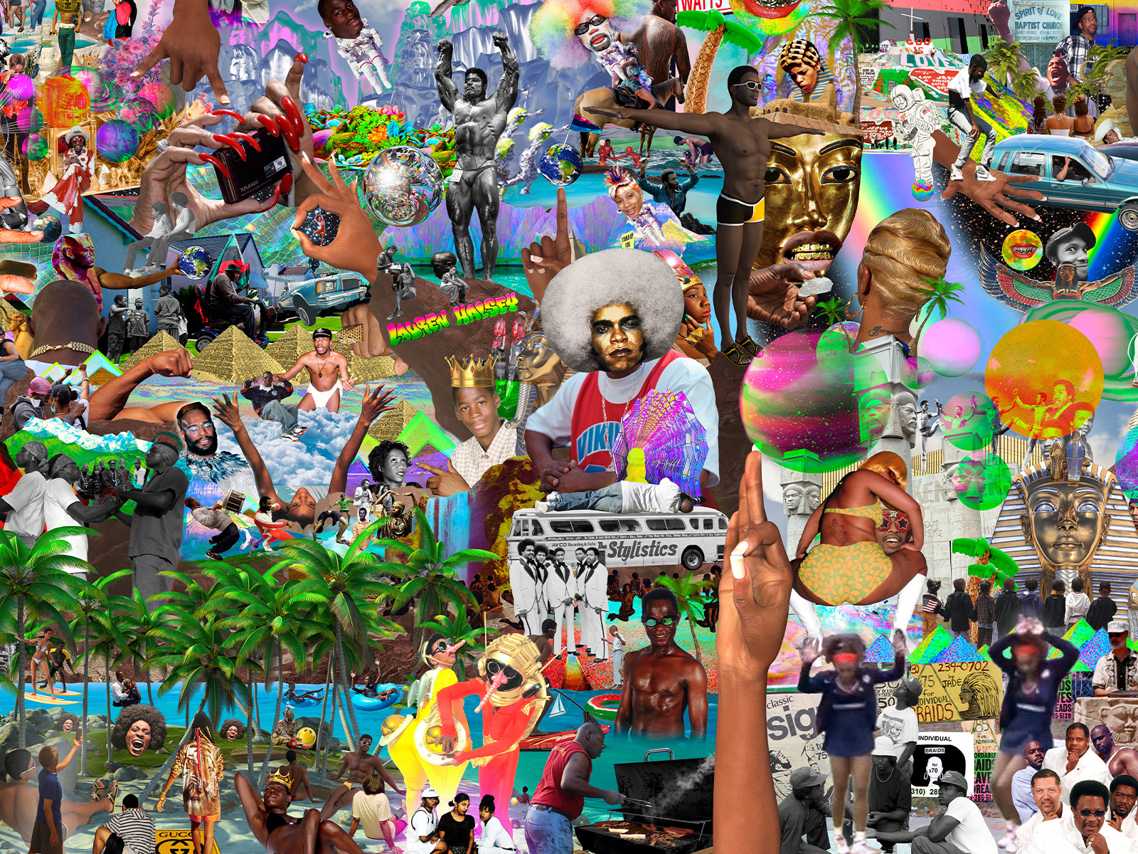 Lauren Halsey Untitled, 2025. Given to Best Animated Short | Courtesy of Tribeca Festival